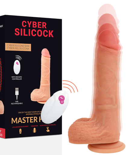 CYBER SILICOCK - REMOTE CONTROL REALISTIC MASTER HUCK 20.9 CM -O- 4 CM