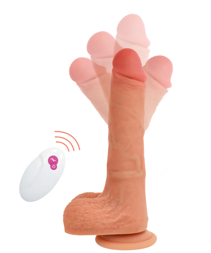 CYBER SILICOCK - REMOTE CONTROL REALISTIC MR RICK 20.9 CM -O- 4 CM