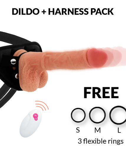 CYBER SILICOCK - STRAP-ON MASTER HUCK REMOTE CONTROL