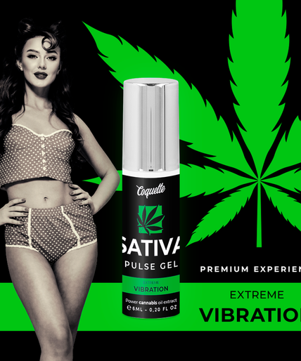 COQUETTE CHIC DESIRE - PULSE GEL SATIVA EXTREME VIBRATION PREMIUM 6ML