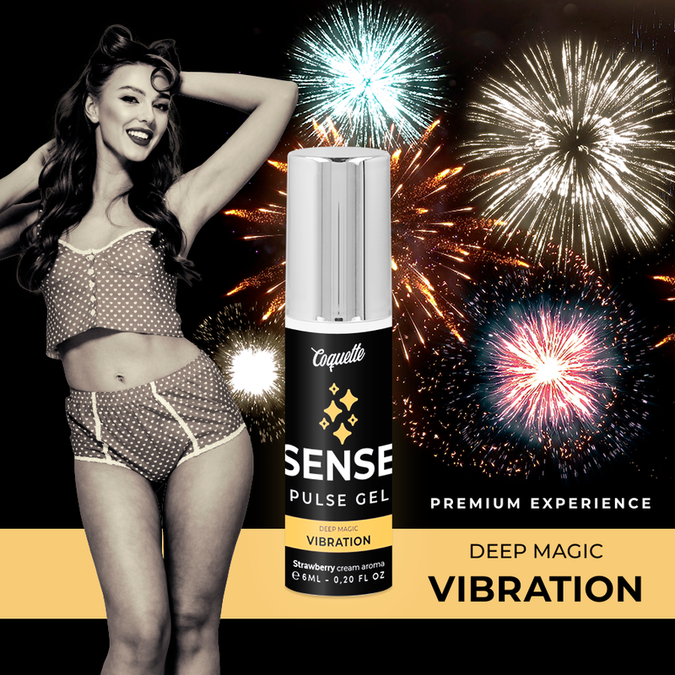 Coquette Chic Desire – Pulse Gel Strawberry Magic Vibration Core 6ml