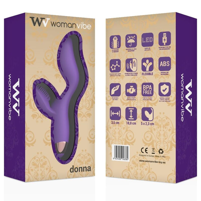 Womanvibe – Donna Rechargeable Silicone Vibrator