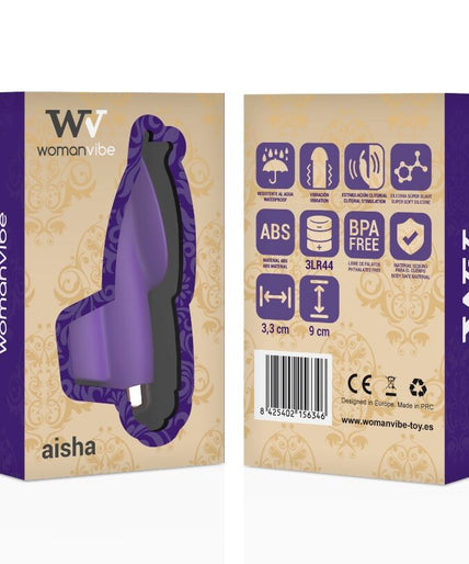 WOMANVIBE - AISHA SILICONE STIMULATOR FINGER