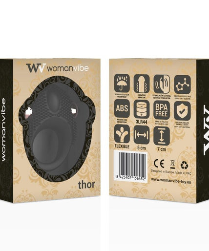 WOMANVIBE - THOR SILICONE VIBRATOR RING