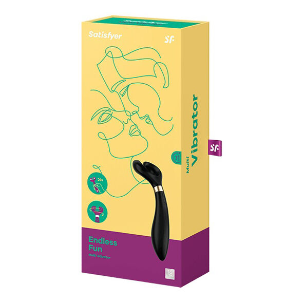 Satisfyer – Endless Fun Multi Vibrator 3 Black