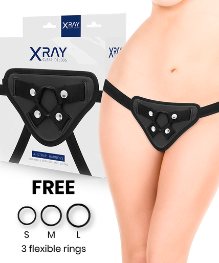 X RAY - HARNESS WITH SILICONE RINGS