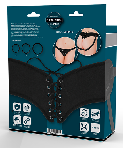 ROCKARMY - ADJUSTABLE HARNESS AND FLEXIBLE RINGS