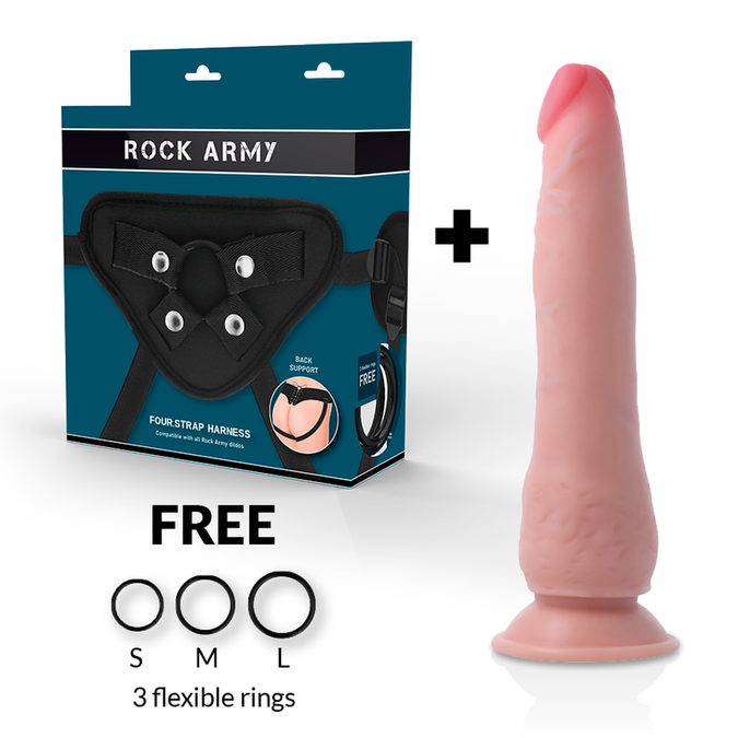 ROCKARMY - TUIGJE + DUAL DENSITY CRUSADER 21,5 CM -O- 4,46 CM