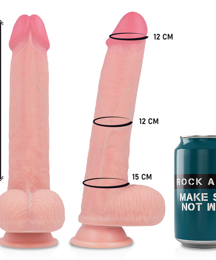 ROCKARMY - ARN S + LIQUID SILICONE DILDO PREMIUM KINGCOBRA 24 CM -O- 4.77 CM