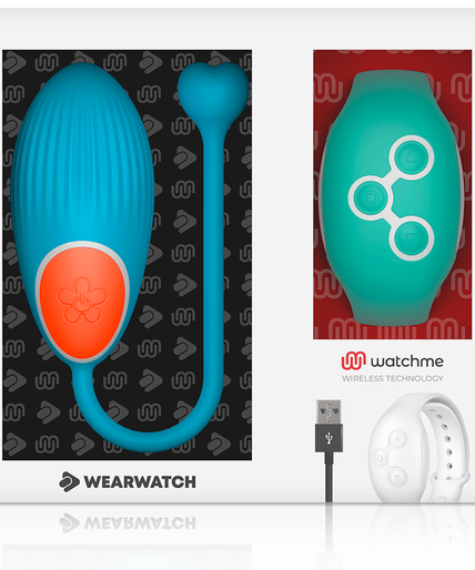 WEARWATCH - WATCHME TECHNOLOGY REMOTE CONTROL EGG BLUE / AQUAMARINE