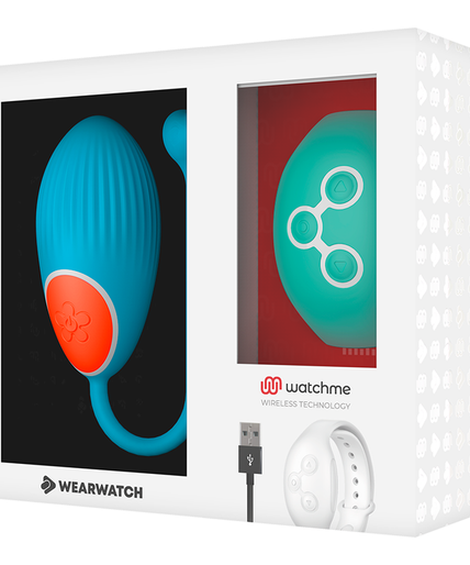 WEARWATCH - WATCHME TECHNOLOGY REMOTE CONTROL EGG BLUE / AQUAMARINE