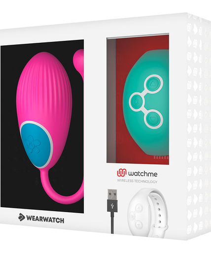 WEARWATCH - WATCHME TECHNOLOGY REMOTE CONTROL EGG FUCHSIA / SEAWATER