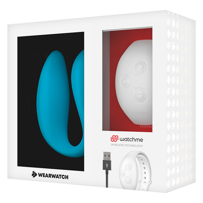 Wearwatch – Watchme Dual Technology Vibrator Indigo/sneeuw