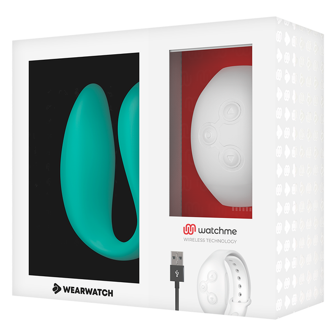 WEARWATCH - DUAL TECHNOLOGIE WATCHME VIBRATOR ZEEWATER / SNEEUW