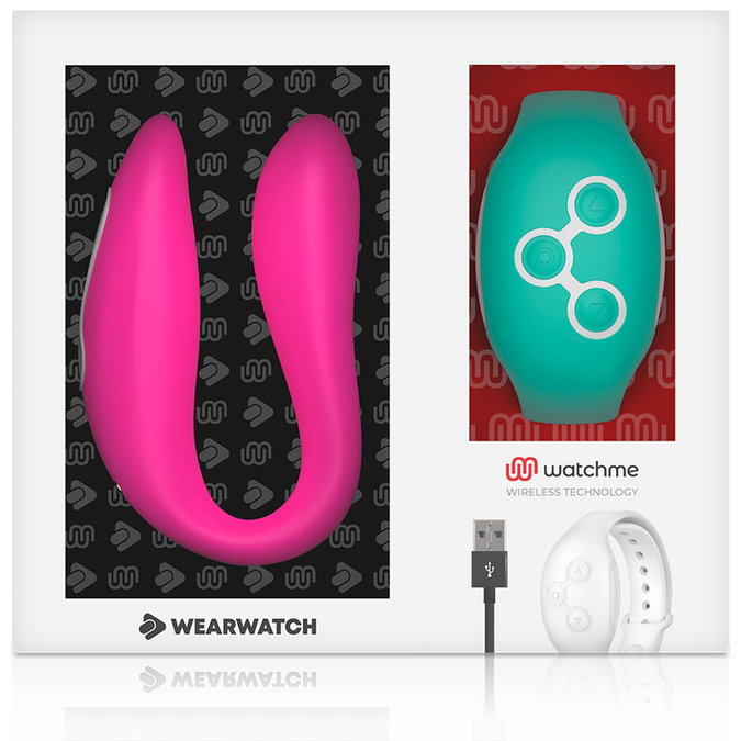 WEARWATCH - DUAL TECHNOLOGY WATCHME VIBRATOR FUCHSIA / ZEEWATER