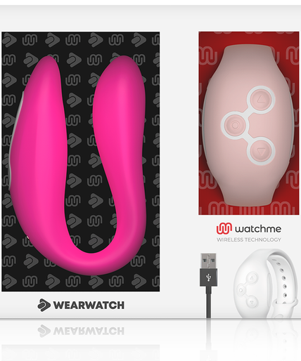 WEARWATCH - WATCHME DUAL TECHNOLOGY VIBRATOR FUCHSIA / PINK