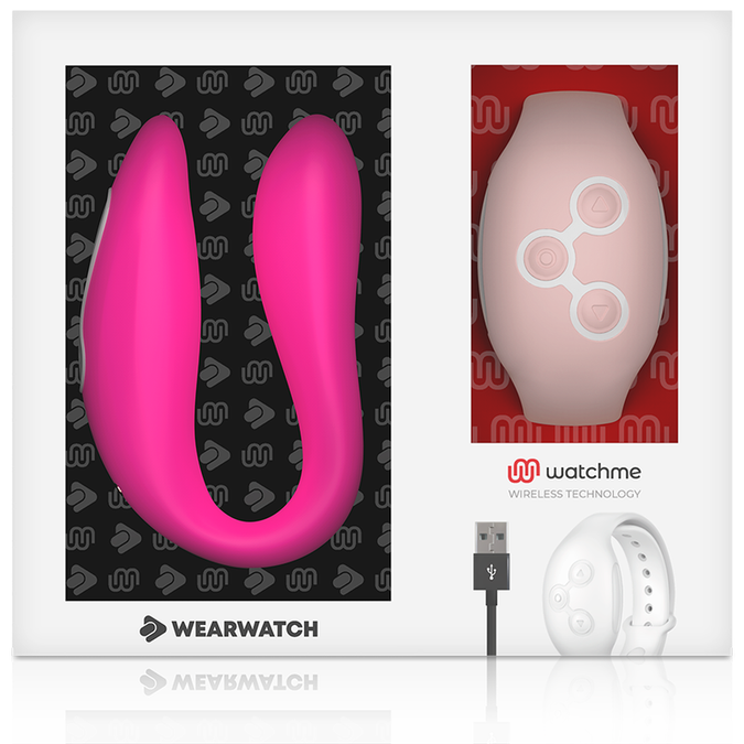WEARWATCH - WATCHME DUAL TECHNOLOGIE VIBRATOR FUCHSIA / ROZE