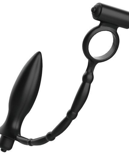 ADDICTED TOYS - ANAL PLUG WITH VIBRATORY RING