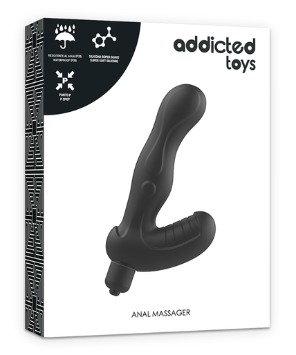 Addicted Toys – P-Spot Vibe Siliconen Prostaat Anale Stimulator