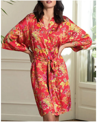 Kimono Foret Rubis (prachtig robijnrood)