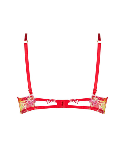 Lise Charmel Soft padded Bra Foret Rubis (Beautiful ruby red) - Pleasurements