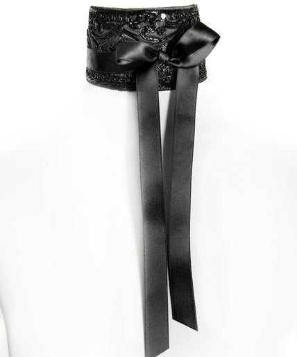 Mondin Black Fairy Choker – Exclusive Neck Jewelry