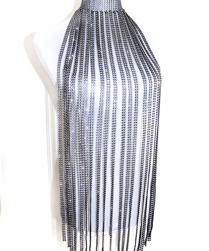 Mondin Crystal Fringes – Exclusieve Borstsieraden