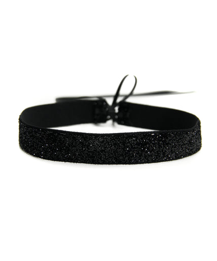 Mondin Glimmer Choker Black – Exclusive Neck Jewelry