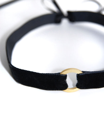 Mondin Simple Ring Choker – Exclusive Neck Jewelry
