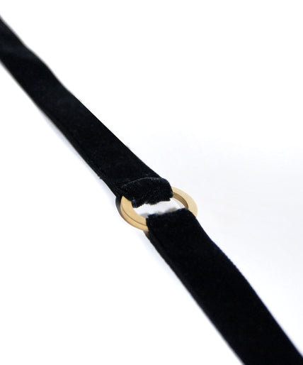 Mondin Simple Ring Choker – Exclusive Neck Jewelry