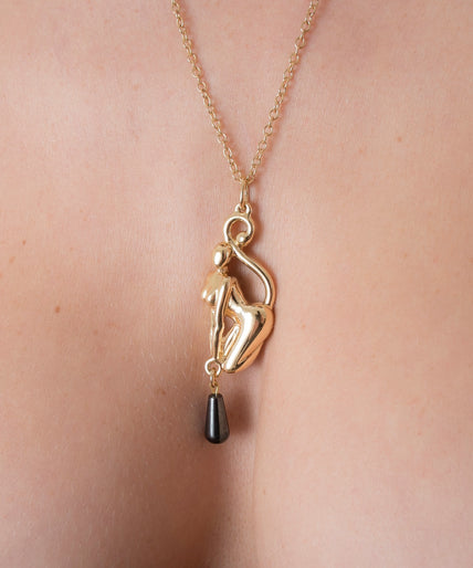 Sylvie Monthulé Secret Passion Gold Catwoman Pendant Gold