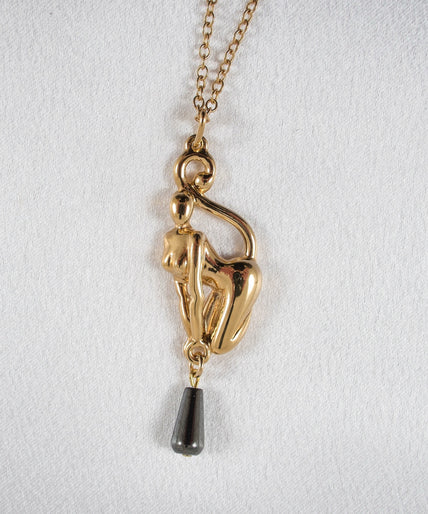 Sylvie Monthulé Secret Passion Gold Catwoman Pendant Gold
