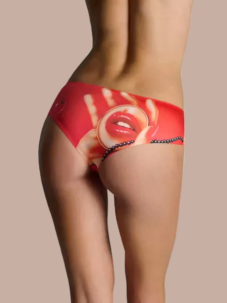 Maison Close – Comic Strip Hipster Slip Kersenrood