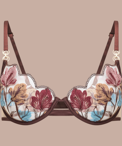 Shikkosa Felix Macchiato Underwire Bra - Pleasurements
