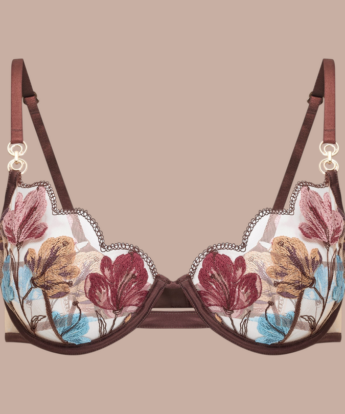 Shikkosa Felix Macchiato Underwire Bra - Pleasurements