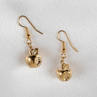Sylvie Monthulé Apples Design Earrings Gold - Pleasurements