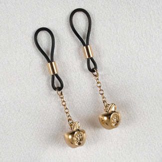Sylvie Monthulé Bitten Apples Nipple Design Gold - Pleasurements