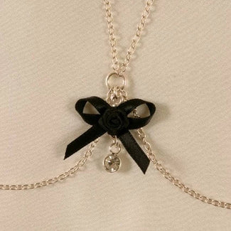 Sylvie Monthulé Breast Satin Night Design Silver - Pleasurements