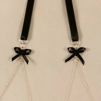 Sylvie Monthulé Breast Satin Night Design Silver - Pleasurements