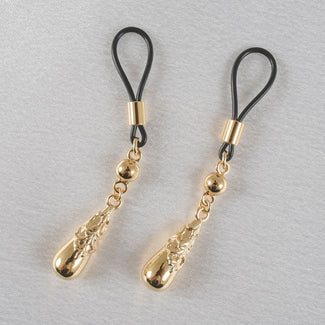 Sylvie Monthulé Love Drops Nipple Design Gold - Pleasurements