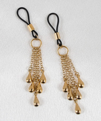 Sylvie Monthulé Rain of pearls Nipple Design Gold - Pleasurements