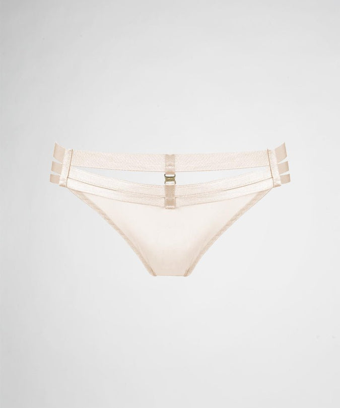 Bordelle Art Deco Multi Strap Thong Ivory - Pleasurements