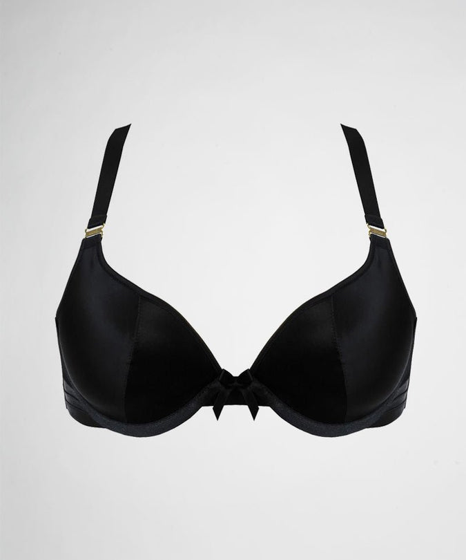 Bordelle Push - up Bra Black - Pleasurements