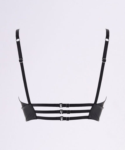 Maison Close Chambre Noir Bralette Black Dahlia - Pleasurements