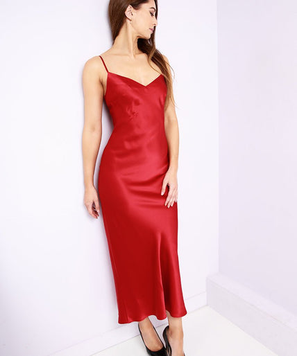 Marjolaine Odana Maxi Dress Red - Pleasurements
