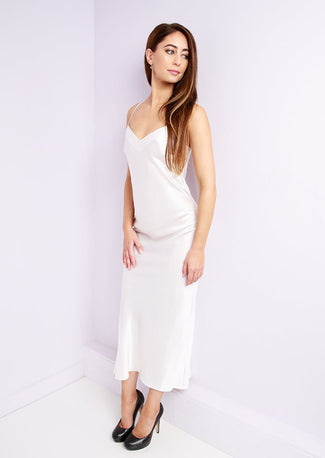 Marjolaine Odana Maxi Dress White - Pleasurements