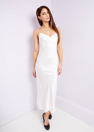 Marjolaine Odana Maxi Dress White - Pleasurements